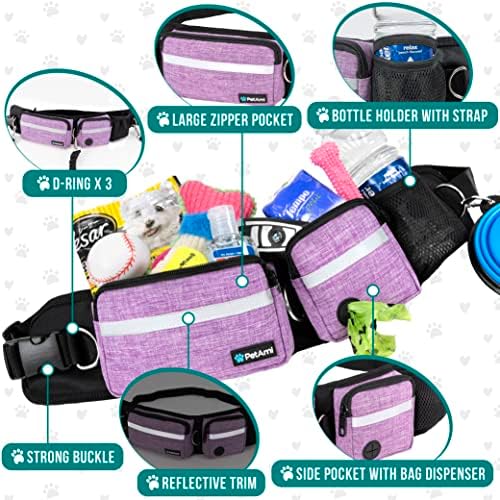 PetAmi adjustable waist belt and bungee cord setup for jogging