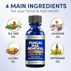 Vtrouy Toenail Fungus Treatment close up of active ingredient label