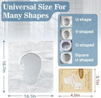 RAINFLOW travel paper commode protection sheets unfolding process demonstration