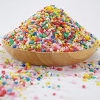 Toypopor multicolored aquarium gravel inside a fish tank
