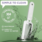 Ergonomic handle of Lee Beauty callus remover for secure grip