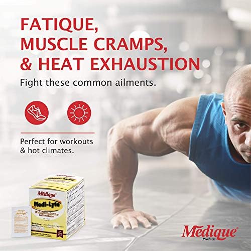 Medique Medi-Lyte electrolyte tablets nutritional facts label