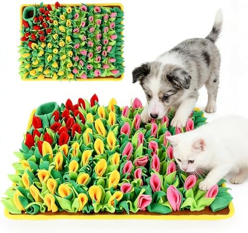 Mylifesion Snuffle Mat flat surface floral design