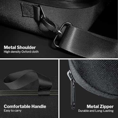SARLAR lightweight travel carrier for smart devices showcasing the heavy duty zipper mechanism.