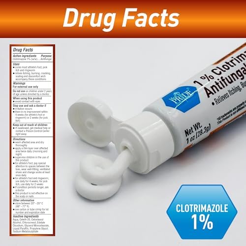 USA imported maximum strength antifungal cream by MED PRIDE for athlete's foot