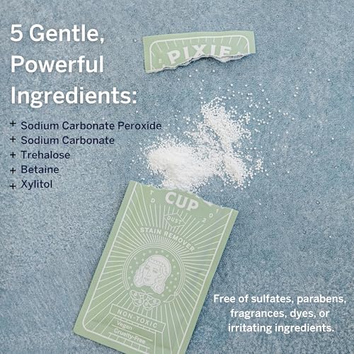 Ingredients list showing Sodium Carbonate for safe feminine care cleaning.