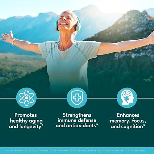 Capsules of Liberty Lifestyle NAD Plus antioxidant formula