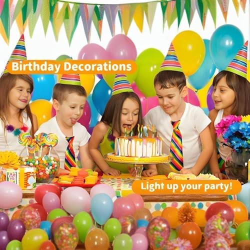 Eco friendly natural rubber balloons showing the diverse palette of red blue yellow and green shades.