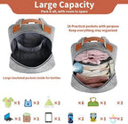 Billiton Mashi diaper bag backpack shown with portable changing pad