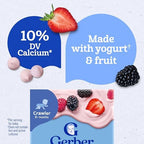 Healthy Gerber baby food melts for crawlers