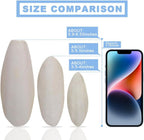 Side angle of cuttlefish bone showing natural thickness