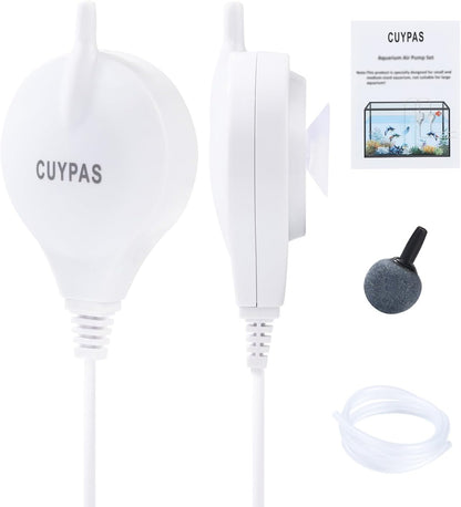 Cuypas aquarium pump packaging and product display
