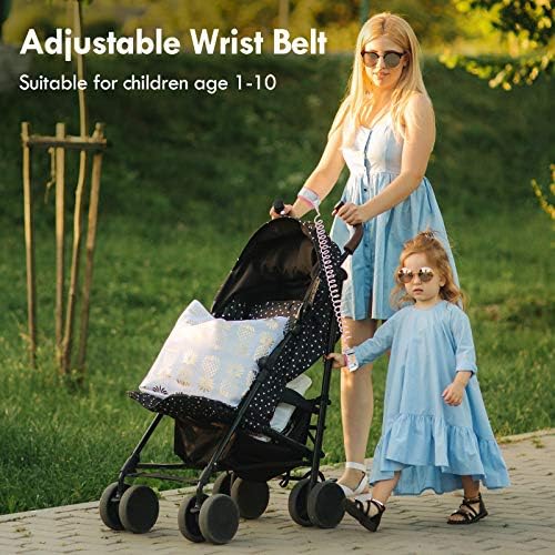 Reflective strip detail on Lehoo Castle toddler safety leash
