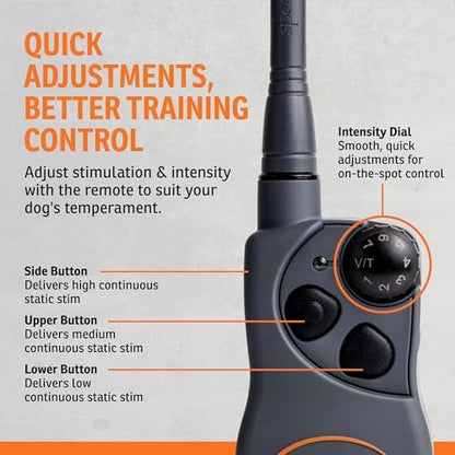SportDOG 825X remote trainer set with charging accessories