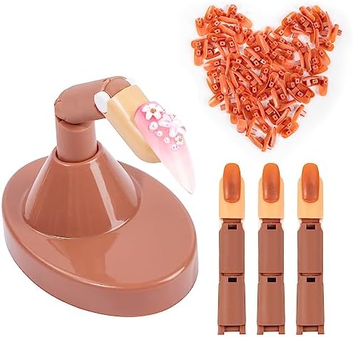 Deciniee adjustable fake mannequin fingers front view for nail art