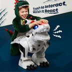 Close up of Ruko 8809 robot dinosaur dart blaster