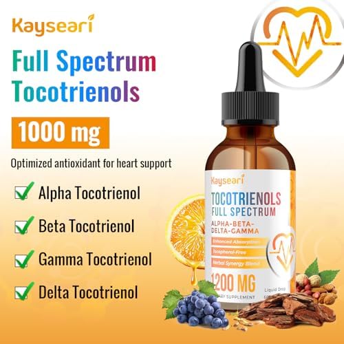Kayseari Vitamin E liquid drops dropper and bottle display