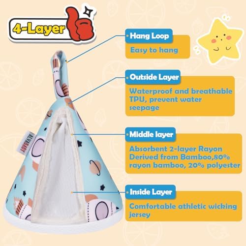 Alvababy reusable pee shield for newborns with dinosaur pattern