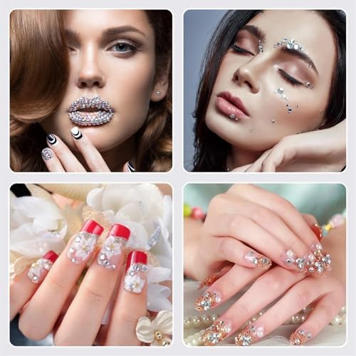 Rebelle Beauty professional bedazzling kit laid out flat with two crystal pens and steel tweezers.