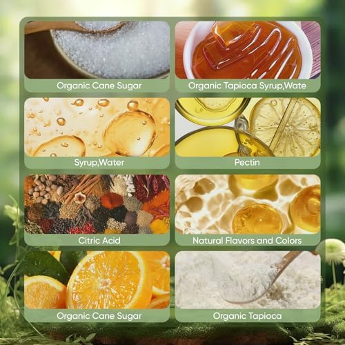 Organic deglycyrrhizinated licorice root gummies for stomach health and acid reflux relief.