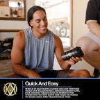 Premium USA imported noble green Fijian kava powder packaging close up view
