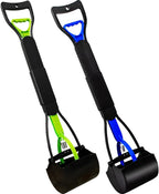 High tech lightweight pet waste jaw scooper lifestyle image