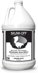 Ready to use pet skunk deodorizer spray bottle back view