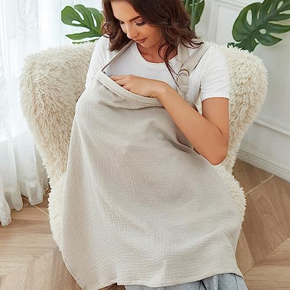 Close up of rigid arch neckline on Zdolmy feeding apron