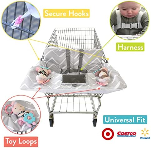 Travel Bug baby high chair cover protecting infant in restaurant seating