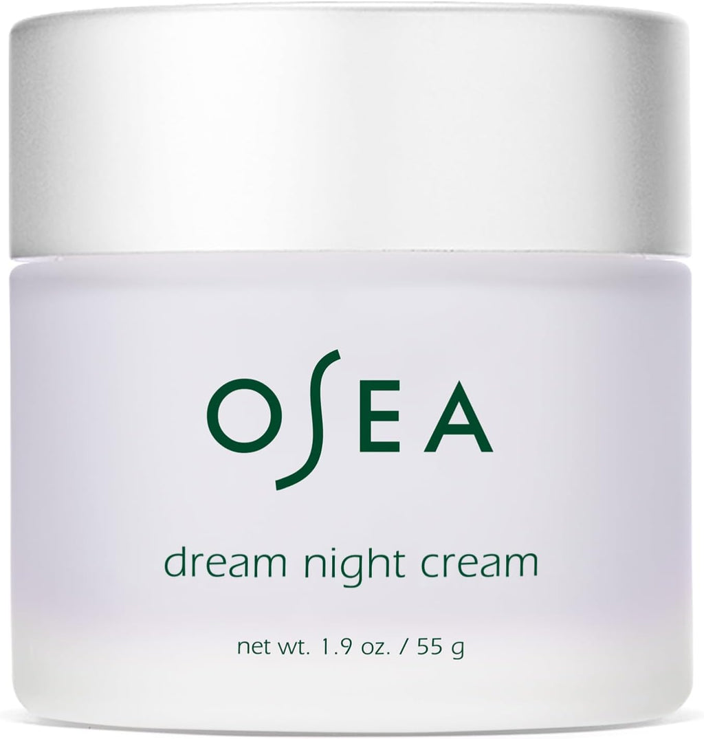 OSEA Dream Night Cream front view bottle container