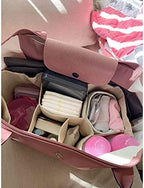 Comicfs diaper bag organizer with six compartments for baby supplies
