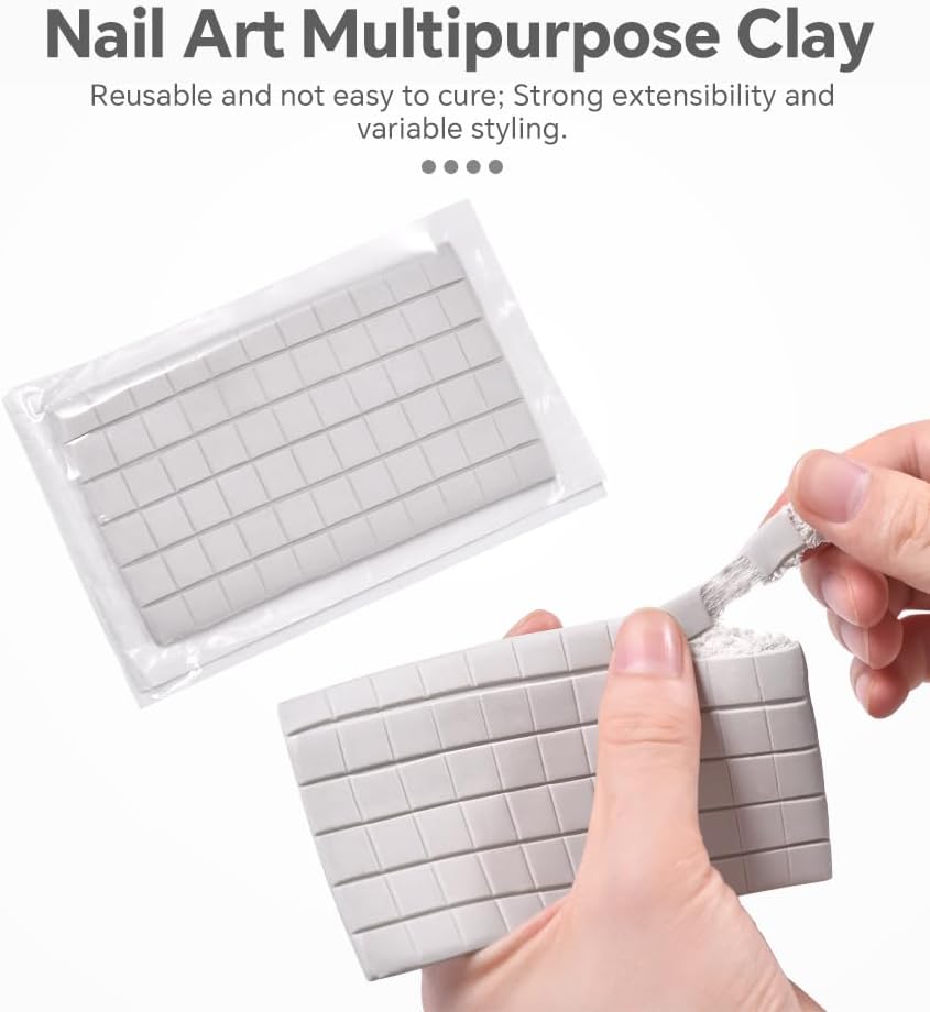 Siyuwuro 132pcs sticky tack for press-on nails
