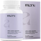 Mars by GHC nitric oxide capsules with l-arginine and l-citrulline for men