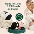Reggie Interactive Dog Puzzle Mat being used by dog