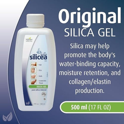 Hubner Silicea colloidal silica gel packaging label