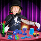 Top view of all included magic set components