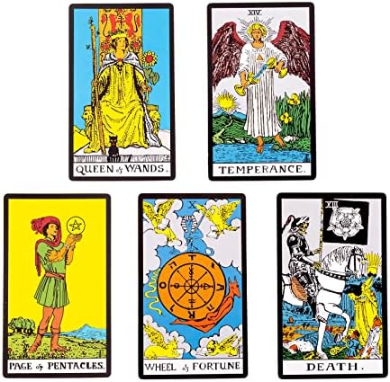 Vitacera tarot deck with included English guidebook and linen storage bag