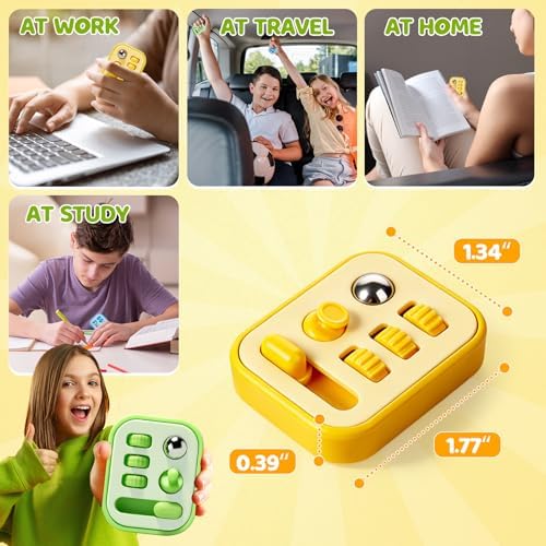 Compact desk fidget tools for classroom and office focus enhancement