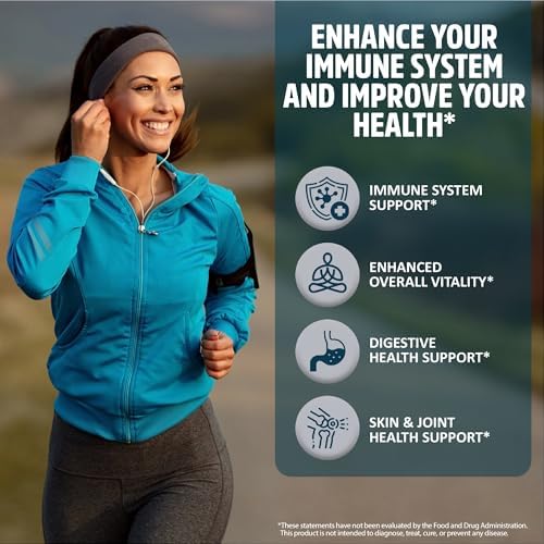Gujisa StrongVit USA manufactured premium dietary supplement showing organic ingredient blend overview.