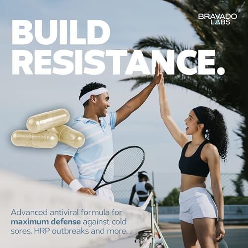 Bravado Labs L-Lysine bottle showing supplement facts