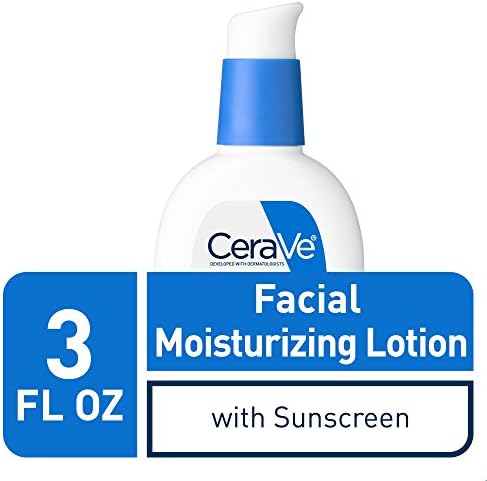 Daily face sunscreen lotion with hyaluronic acid and MVE 24-hour hydration technology