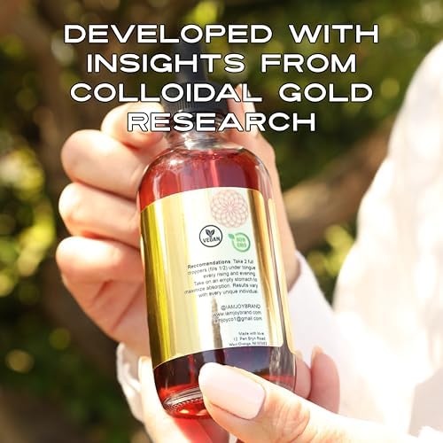 Authentic USA Imported Colloidal Gold I Am Joy Packaging