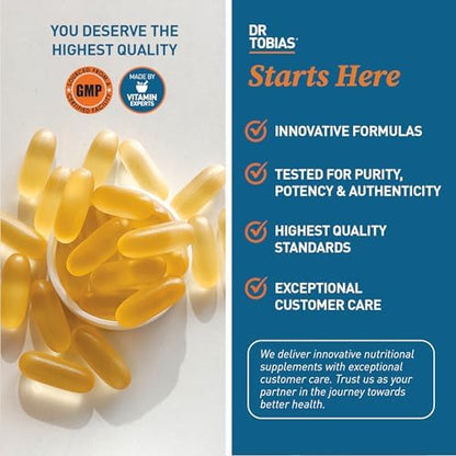 Supplement facts panel of authentic USA imported triple strength fish oil showing ingredients and bovine gelatin softgels.