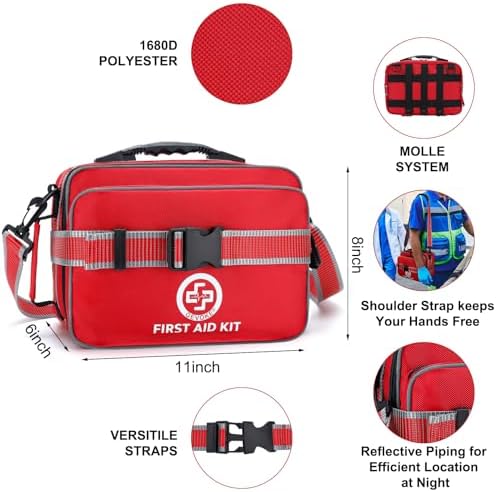 Gevoke first aid kit being used during an outdoor camping trip for safety.