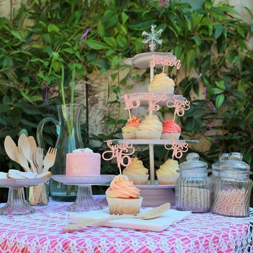 Authentic Gyufise 16th birthday party supplies set