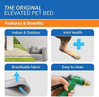Coolaroo Original Elevated Dog Bed - Breathable Off-The-Ground Pet Bed with Cooling Fabric, Joint Relief & Moisture-Resistant Fabric, 100% Recyclable, Easy Clean, Nutmeg, Large - Image 4