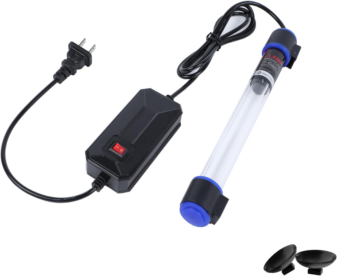 9W UVC Aquarium Light for Fish Tank and Pond - Quartz Tube Waterproof UV Lamp, Water Clarifier for Clearer Water - Image 11