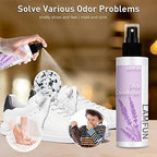 Natural lavender foot deodorant spray for stinky sneakers