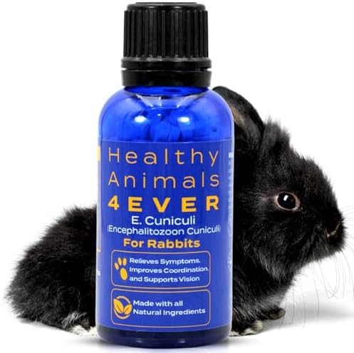 HealthyAnimals4Ever homeopathic rabbit immune support tablets back label