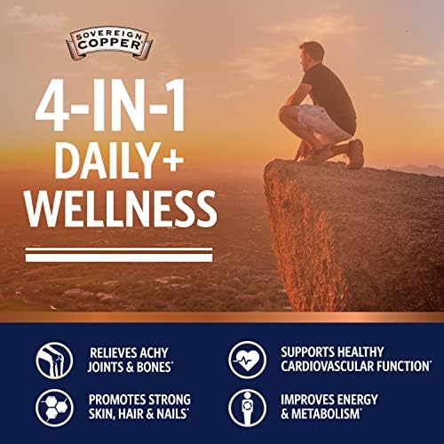 Sovereign Copper liquid supplement bottle label details